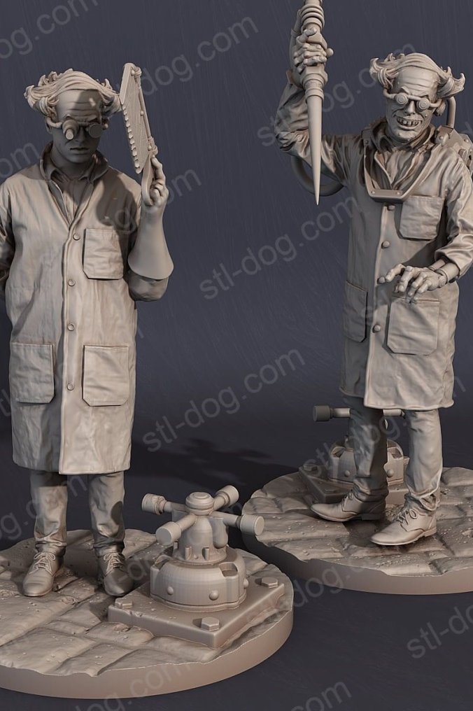 里奇勒博士的恐怖实验室 Dr. Richler’s Horrifying Laboratory 3D打印图纸